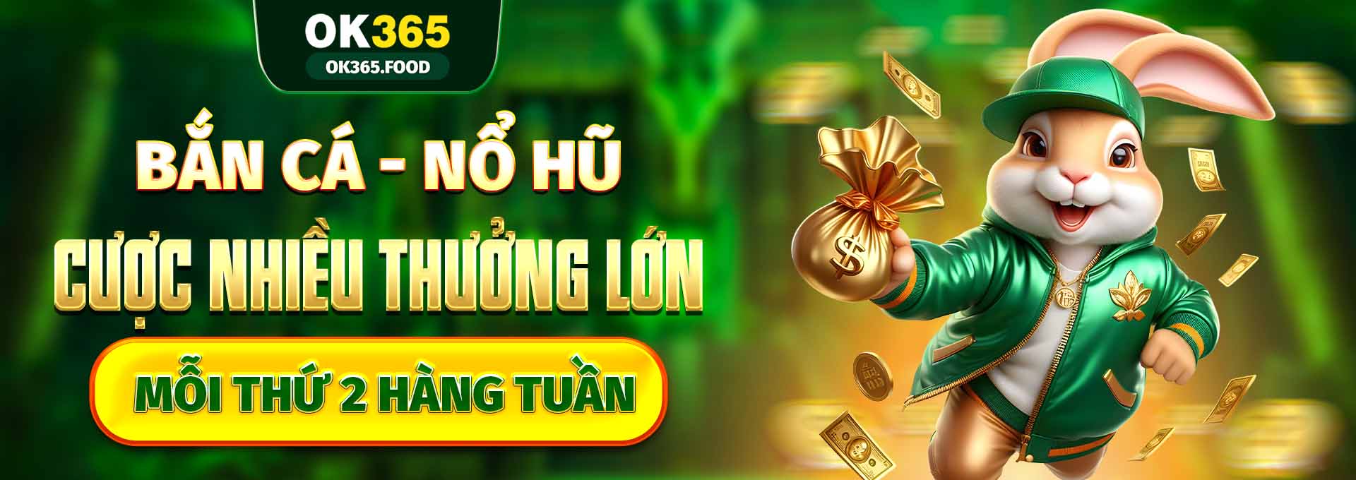 Bắn cá nổ hũ cược nhiều thưởng lớn mỗi thứ 2 hàng tuần